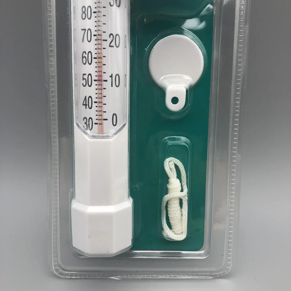 Aqua Chem Pool and Spa Thermometer Floating Submersible New Easy Read White